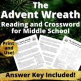 The Advent Wreath Reading and Crossword for Middle School