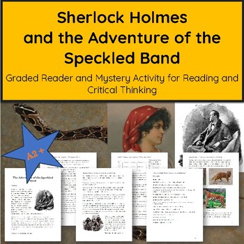 Preview of The Adventure of the Speckled Band Graded Reader