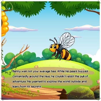 The Adventures of Benny The Bee by Abdelhamid Slimani | TPT