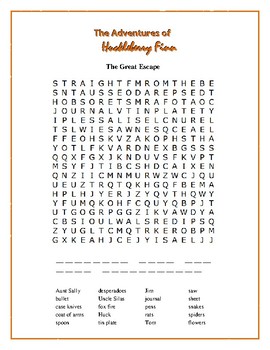 The Adventures of Huckleberry Finn: 10 Word Searches | TpT