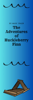 Preview of The Adventures of Huckleberry Finn Bookmark