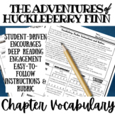 The Adventures of Huckleberry Finn | Novel Study Activity 