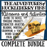 The Adventures of Huckleberry Finn | Novel Study | Unit Bu