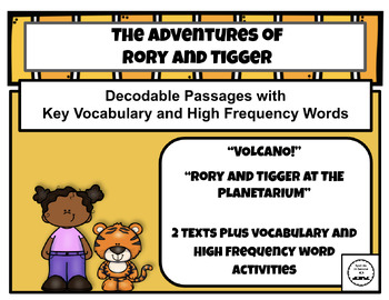 Preview of The Adventures of Rory and Tigger: Supports Wonders Grade 2 Unit 4 Week 2
