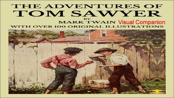 Preview of The Adventures of Tom Sawyer Visual Companion Slideshow