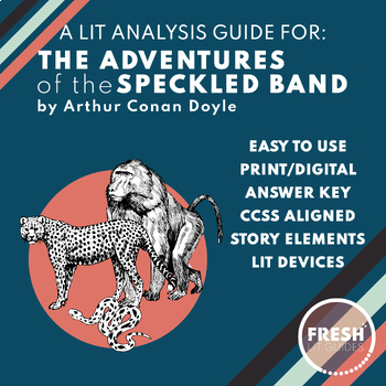 Preview of The Adventures of the Speckled Band Lit Guide | Arthur Conan Doyle