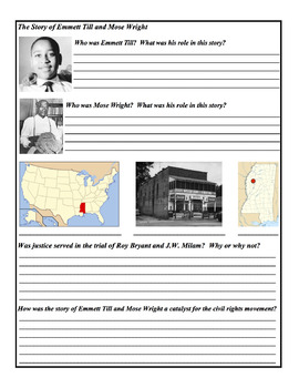 Preview of The African-American Civil Rights Movement, 1954-1968 - 23 Day PowerPoint Unit +