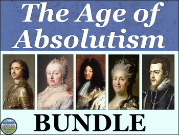 Preview of The Age of Absolutism BUNDLE