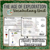 The Age of Exploration Vocabulary Unit