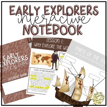 Preview of The Age of Exploration Interactive Notebook