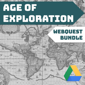Preview of The Age of Exploration Webquest Bundle