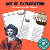 The Age of Exploration - World History Crossword and Word Search