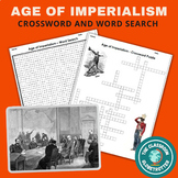 The Age of Imperialism - World History Crossword and Word Search