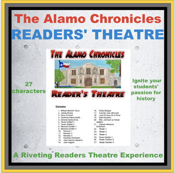 Preview of The Alamo Chronicles: A Riveting Readers Theatre Experience!