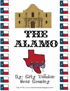 Preview of The Alamo Power Point (powerpoint) Texas History