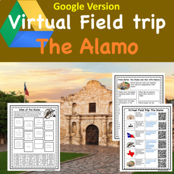 Preview of The Alamo Virtual Field Trip for Google Classroom