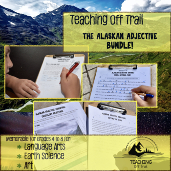 Preview of The Alaskan Adjective Bundle!