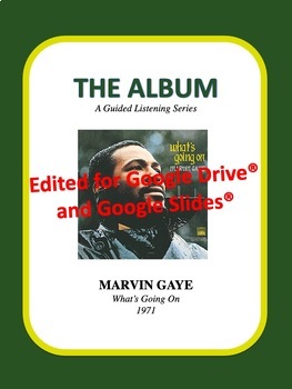 Preview of The Album, Vol. 4 - What's Going On by Marvin Gaye | GOOGLE DRIVE® VERSION