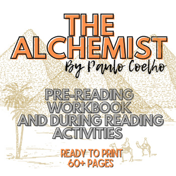 Preview of The Alchemist Complete Workbooks for Pre-Reading and During Reading
