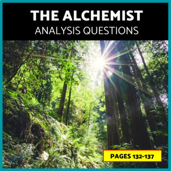 Preview of The Alchemist Discussion Questions, Reading Questions 132-137 Paulo Coelho