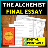 The Alchemist Essay End of Unit Essay Personal Legend Argu