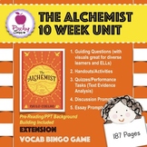 The Alchemist Graphic Organizers, Quizzes, Projects, Bingo