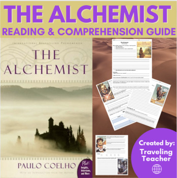 Preview of The Alchemist Novel Study: Reading Guide and Chapter Comprehension Questions