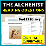 The Alchemist Paulo Coelho Reading Questions Discussion Qu