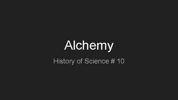 Preview of The Alchemist - Pre-reading: Alchemy