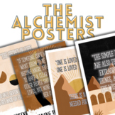 The Alchemist by Paulo Coelho Quote Posters (theme analysis!)