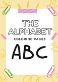 The Alphabet Coloring Pages l Beginning Sounds Letter Patterns