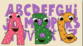 Preview of The Alphabet Song (Rocking The ABC's)  by DARIA