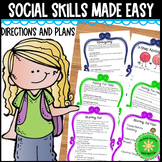 Social Skill Plans 