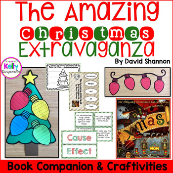 Preview of The Amazing Christmas Extravaganza {Craftivities and Book Companion}