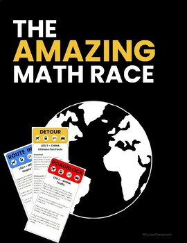 Preview of The Amazing Math Race