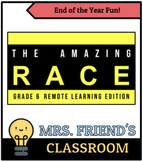 The Amazing Race: Online Learning Edition! - End of Year Activity