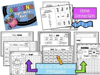 Sight Words BUNDLE Cards,Printables,Games, and MORE | TpT