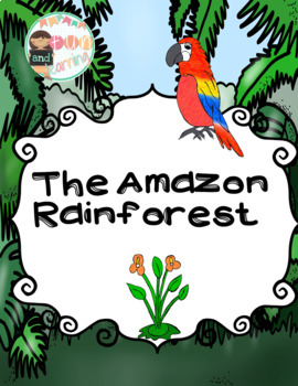 Preview of The Amazon Rainforest Unit for Early Learners