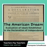 The American Dream: Founding Principles Through a Social J