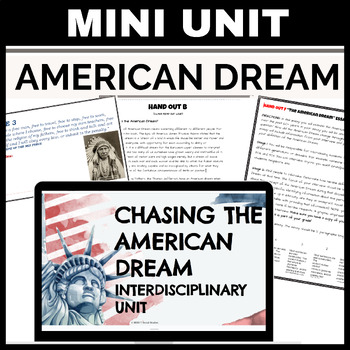 Preview of The American Dream Mini Unit - Early Republic and Constitution Activities