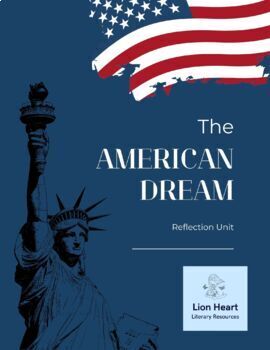 Preview of The American Dream Reflection Unit Lesson and Activity #2