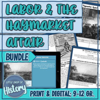 Preview of The American Labor Movement and the Haymarket Riot | History Bundle