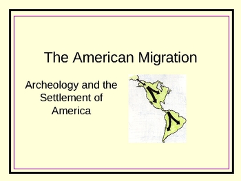 Preview of The American Migration