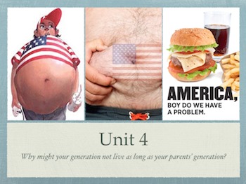 Preview of The American Obesity Epidemic (PBL/STEM Unit Plan)