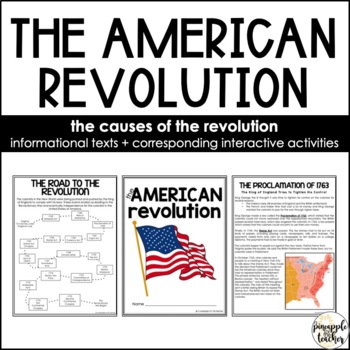 Preview of The American Revolution: Causes of the War