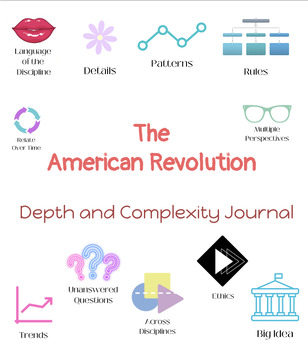 Preview of The American Revolution Depth and Complexity Digital Journal