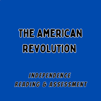 Preview of The American Revolution: Independence