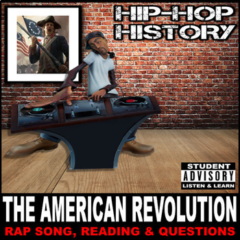 Preview of The American Revolution | Rap Song & Worksheets (Listen & Learn)