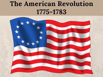 Preview of The American Revolution Timeline: (W&W, M3, Grade 4)