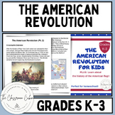 The American Revolution Pair Pack for Grades K-3 and Homeschool